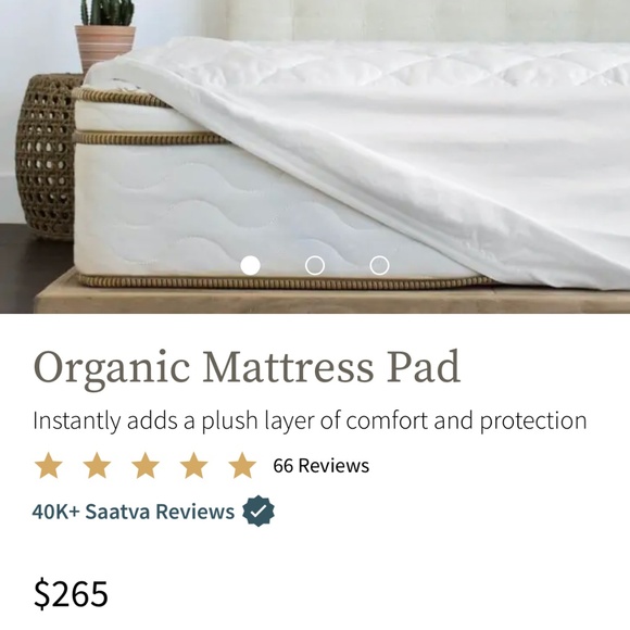 Pottery Barn Bedding Brand New Pottery Barn Organic Mattress Pad